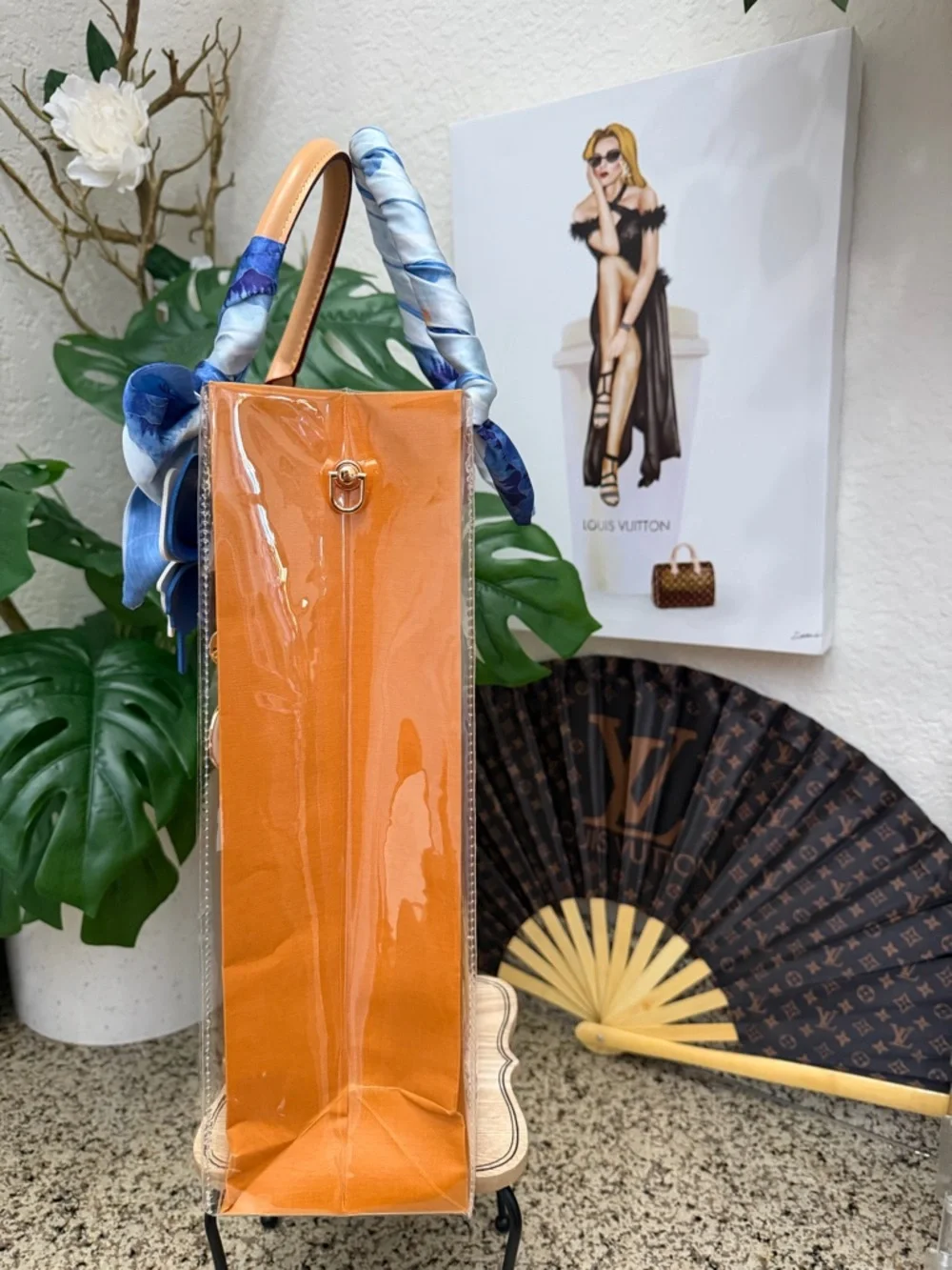 💙🤍Louis Vuitton Gift Bag Tote💙🤍 - Picture 5 of 7